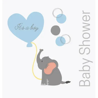 Welcome baby boy, baby shower guest book (Hardback)
