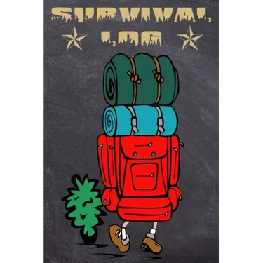 Survival Log: Perfect for a Camping, Hiking or Hunting Adventure - For all the Bear Grylls of this world!