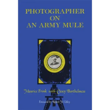 Photographer on an Army Mule