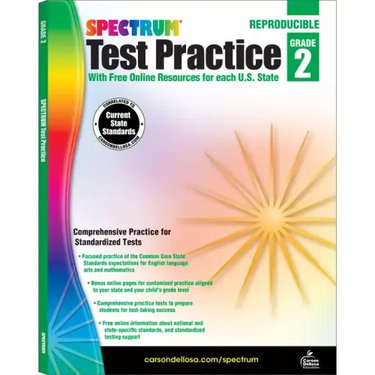 Spectrum Test Practice, Grade 2: Volume 62