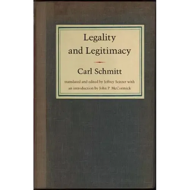 Legality and Legitimacy