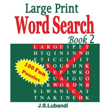 Large Print Word Search Book 2