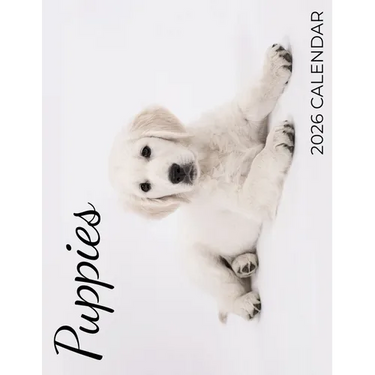 Puppies 2026 Calendar