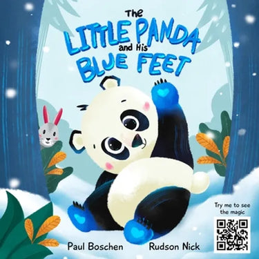 The Little Panda and His Blue Feet: With QR Code Animations