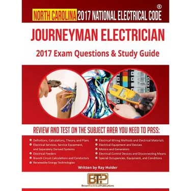 North Carolina 2017 Journeyman Electrician Study Guide