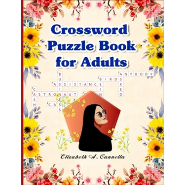 Crossword Puzzle Book for Adults: BEST PUZZLE BOOK for Adults