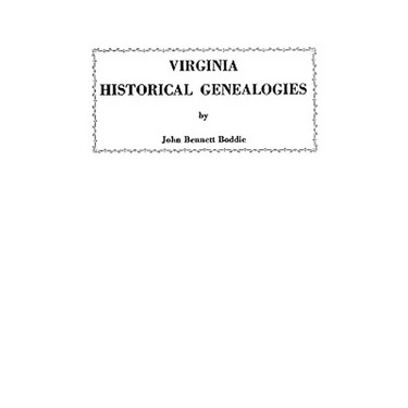 Virginia Historical Genealogies