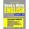 Preston Lee's Read & Write English Lesson 1 - 60 For Portuguese Speakers