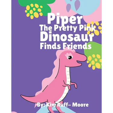 Piper The Pretty Pink Dinosaur Finds Friends