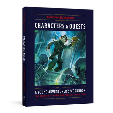 Characters & Quests (Dungeons & Dragons): A Young Adventurer's Workbook for Creating a Hero and Telling Their Tale