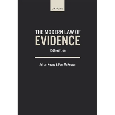 Modern Law of Evidence 15e