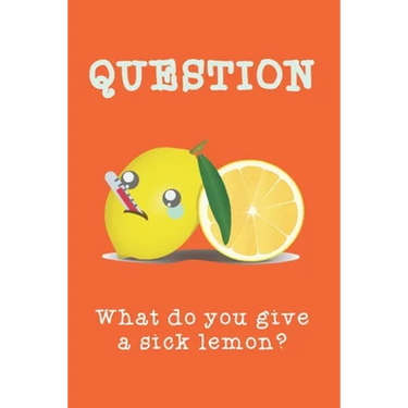 What do you give a sick lemon?: GRAPH PAPER 6"X9" - Cute Cool Funny Novelty Gift for Kids Boys Girls Teens Adults Men Women - Good for Home School Off