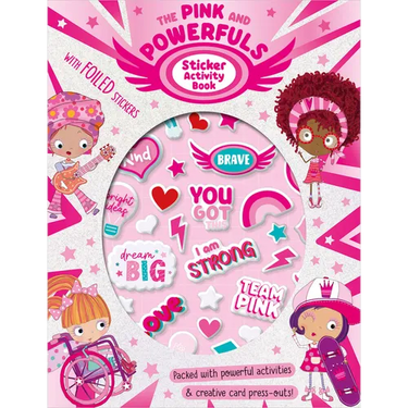 The Pink and Powerfuls Sticker Activity Book