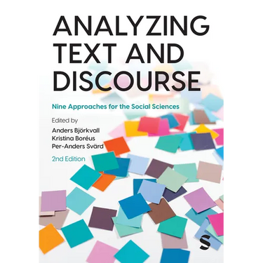 Analyzing Text and Discourse: Nine Approaches for the Social Sciences
