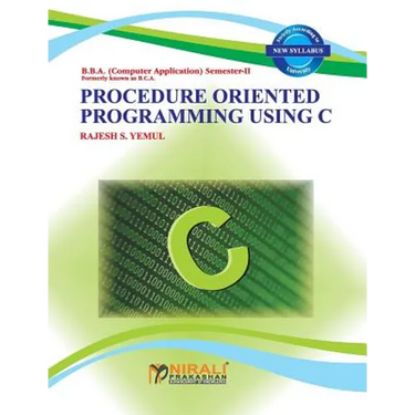 Procedure Oriented Programming Using C