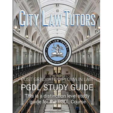 PGDL Study Guide: Post Graduate Diploma in Law