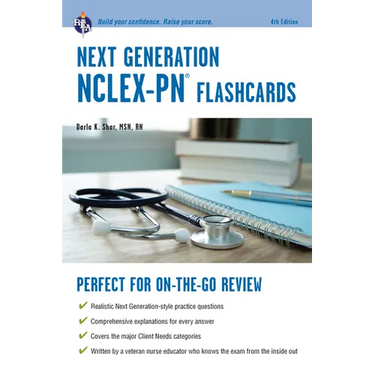 Next Generation Nclex-PN Flashcard Book, 2025-2026