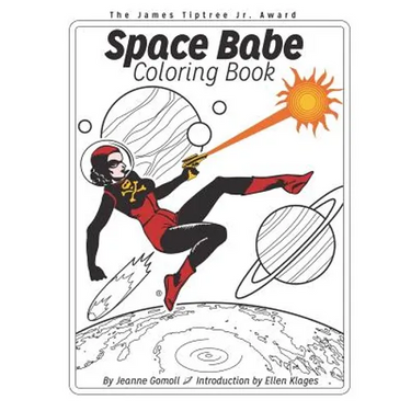 Space Babe Coloring Book