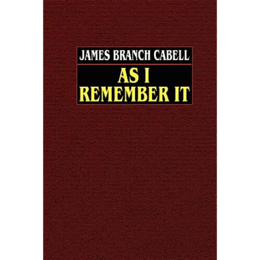 As I Remember It