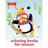 Coloring Books For Seniors: Christmas Book, Easy and Funny Animal Images