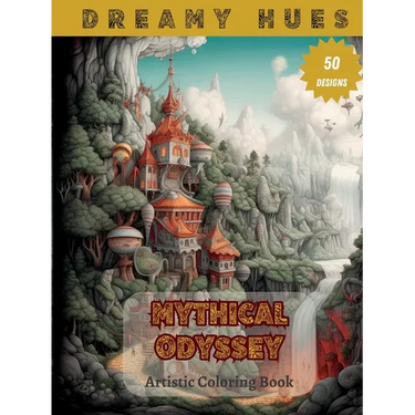 Mythical Odyssey: Artistic coloring book