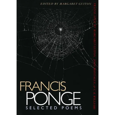 Francis Ponge: Selected Poems