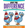 Spot The Difference Puzzle Book For Kids