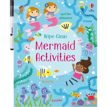 Wipe-Clean Mermaid Activities