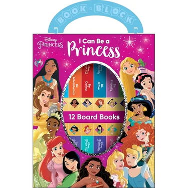 Disney Princess: I Can Be a Princess 12 Board Books