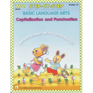 Step-By-Step Basic Language Arts: Capitalization and Punctuation Grades 1-2