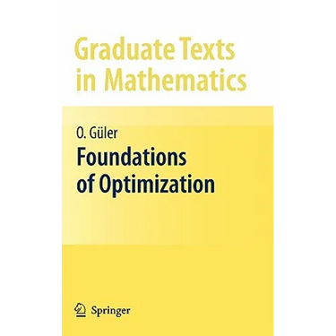Foundations of Optimization