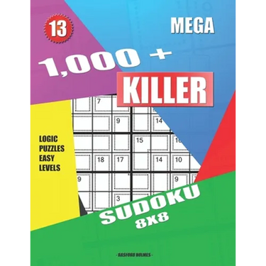 1,000 + Mega sudoku killer 8x8: Logic puzzles easy levels