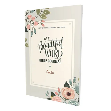 Niv, Beautiful Word Bible Journal, Acts, Paperback, Comfort Print