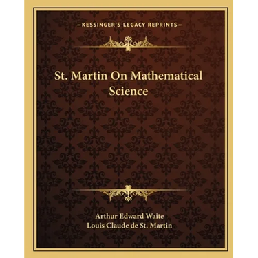 St. Martin On Mathematical Science
