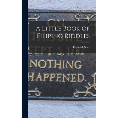 A Little Book of Filipino Riddles