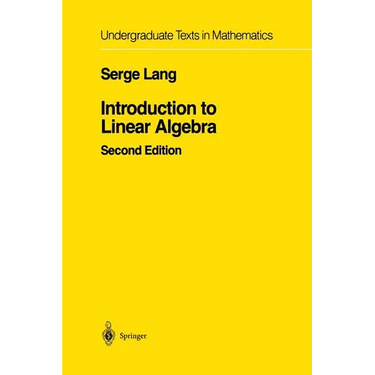 Introduction to Linear Algebra