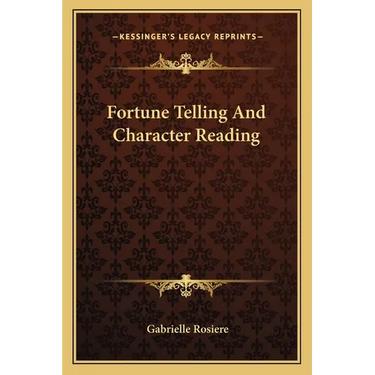 Fortune Telling and Character Reading