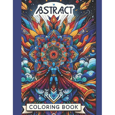 Abstract Coloring Book - MHA Mandala Style