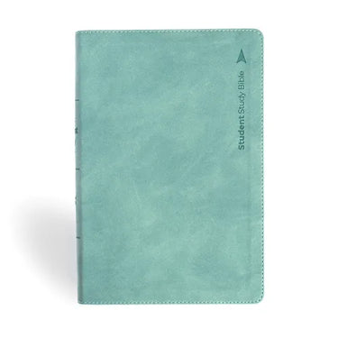 CSB Student Study Bible, Earthen Teal Suedesoft Leathertouch