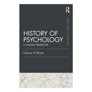 History of Psychology: A Cultural Perspective