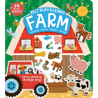 Farm Touchy-Feely Felt Play & Learn: Early Learning Made Fun with Felt