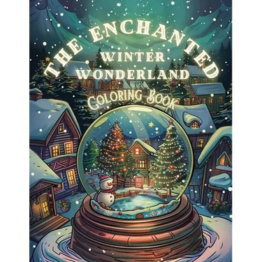 The Enchanted Winter Wonderland: Coloring Book