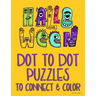 Halloween Dot to Dot Puzzles to Connect & Color: Fun Activity for Kids & Adults