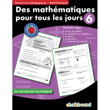 Des Mathematiques Pour Tous Les Jours 6