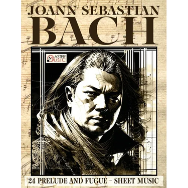 Joann Sebastian Bach - Sheet Music: 24 prelude and fugue