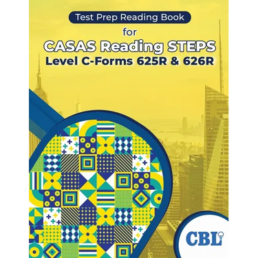 Test Prep Reading Book for CASAS Reading STEPS Level C-Forms 625R and 626R