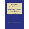 Muster Rolls and Other Records of Service of Maryland Troops in the American Revolution 1775-1783