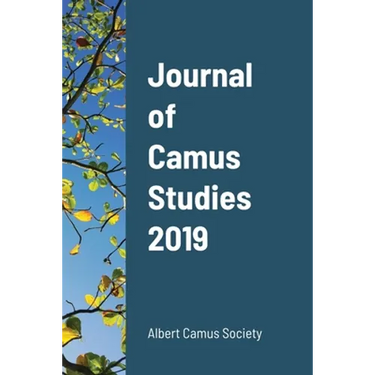 Journal of Camus Studies 2019