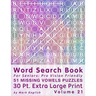 Word Search Book For Seniors: Pro Vision Friendly, 51 Missing Vowels Puzzles, 30 Pt. Extra Large Print, Vol. 21