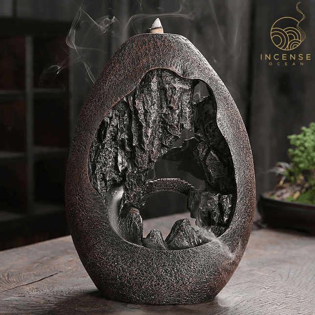 Lofty Mountain Incense Burner by incenseocean